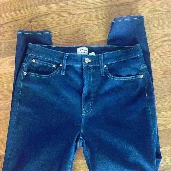 J. Crew ladies high rise toothpick Jean. Size 30. Excellent condition. - Picture 8 of 13